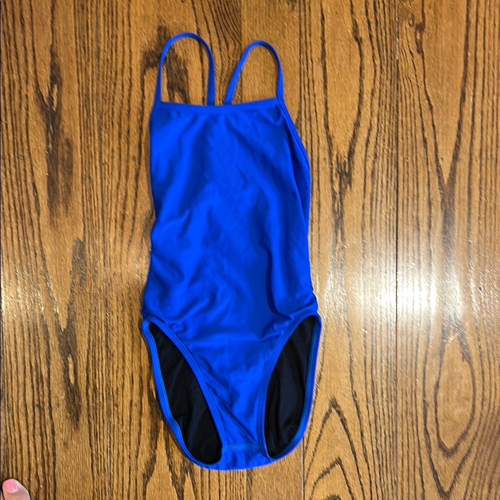 Jolyn Clothing Blue One-Piece Swimsuit